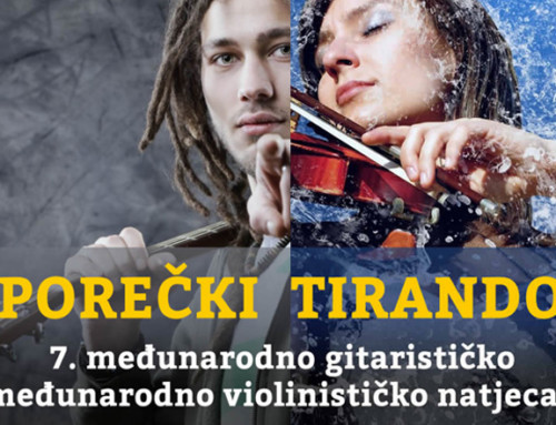 2. MEĐUNARODNO VIOLINISTIČKO NATJECANJEPOREČKI TIRANDO CON PIZZICATO